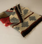 Carpathian Wool Blanket “Colorful Dream” 150×200 cm – Premium Handmade Natural Wool