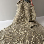 Carpathian Long Wool Blanket 150×210 cm – Premium Handmade Natural Wool