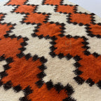Carpathian Wool Blanket “Steppe” 150×200 cm – Premium Handmade Natural Wool