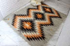 Carpathian Wool Blanket “Traditional” 150×200 cm – Premium Handmade Natural Wool