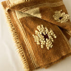 Carpathian Wool Blanket “Harmony” 150×200 cm – Premium Handmade Natural Wool