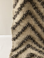 Carpathian Wool Blanket “Rocks” 150×200 cm – Premium Handmade Natural Wool