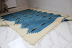 Carpathian Wool Blanket “Spring” 150×200 cm – Premium Handmade Natural Wool