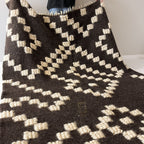 Carpathian Wool Blanket “Lord” 150×220 cm – Premium Handmade Natural Wool