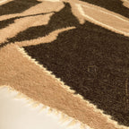 Carpathian Wool Blanket “Gorgany” 200×220 cm – Premium Handmade Natural Wool