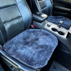 Grey Sheepskin Front Seat Covers – 100% Natural Universal Fit