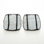 Grey Sheepskin Front Seat Covers – 100% Natural Universal Fit