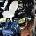 Maxi Sheepskin Car Seat Covers (120×60 cm) – Universal Natural Fur Beige