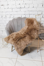 Cappuccino White Sheepskin 120×70 cm – Natural Rug
