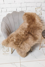 Cappuccino White Sheepskin 120×70 cm – Natural Rug
