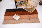 Wool Runner Rug “Palette” 70×150 cm – Handmade Natural Wool
