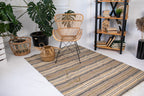 Handmade Hutsul Wool Rug Beige – Natural Wool Carpet 200×140 cm