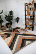 Carpathian Wool Blanket “Myth” 150×200 cm – Premium Handmade Natural Wool