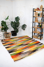 Carpathian Wool Blanket “Mirage” 190×220 cm – Premium Handmade Natural Wool