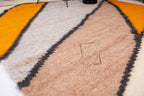 Carpathian Wool Blanket “Stained Glass” 190×220 cm – Premium Handmade Natural Wool