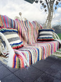 Carpathian Wool Blanket “Vereta” 150×200 cm – Premium Handmade Natural Wool