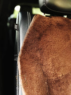 Maxi Sheepskin Car Seat Covers Brown (120×56cm) – Natural Fur Universal Fit