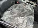 Graphite Sheepskin Front Seat Covers (Patchwork) – 100% Natural Universal Fit