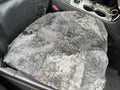 Graphite Sheepskin Front Seat Covers (Patchwork) – 100% Natural Universal Fit