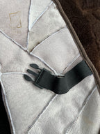Copper Sheepskin Front Seat Covers (Patchwork) – 100% Natural Universal Fit