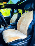 Maxi Sheepskin Car Seat Covers (120×60 cm) – Universal Natural Fur Beige