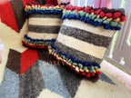 Decorative Wool Cushion “Rainbow” 45×45 cm – Handmade