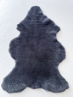 Grey Short Wool Sheepskin 110×60 cm – Natural Rug