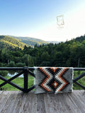 Carpathian Wool Blanket “Traditional” 150×200 cm – Premium Handmade Natural Wool