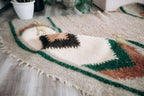 Carpathian Wool Blanket “Modern” 180×210 cm – Premium Handmade Natural Wool
