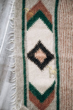 Carpathian Wool Blanket “Modern” 180×210 cm – Premium Handmade Natural Wool
