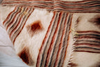 Carpathian Wool Blanket “Rose Quartz” 190×220 cm – Premium Handmade Natural Wool
