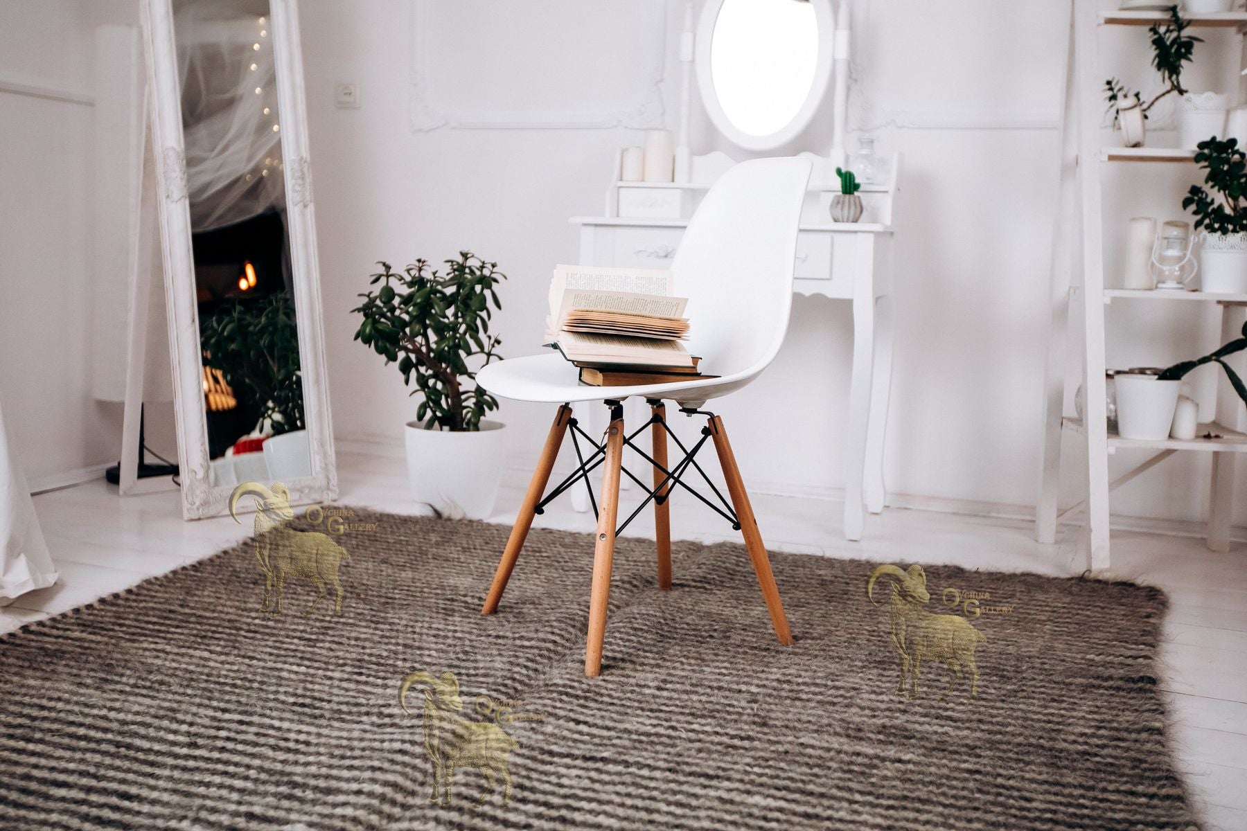 Carpathian Wool Blanket 150×200 cm – Premium Handmade Natural Wool