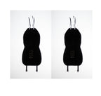 Maxi Sheepskin Car Seat Covers Black (120×60 cm) – Natural Fur Universal Fit