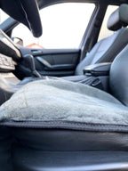 Graphite Sheepskin Front Seat Covers – 100% Natural Universal Fit