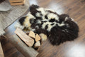 Dalmatian Style Sheepskin 110×70 cm – Spotted Natural Wool Rug