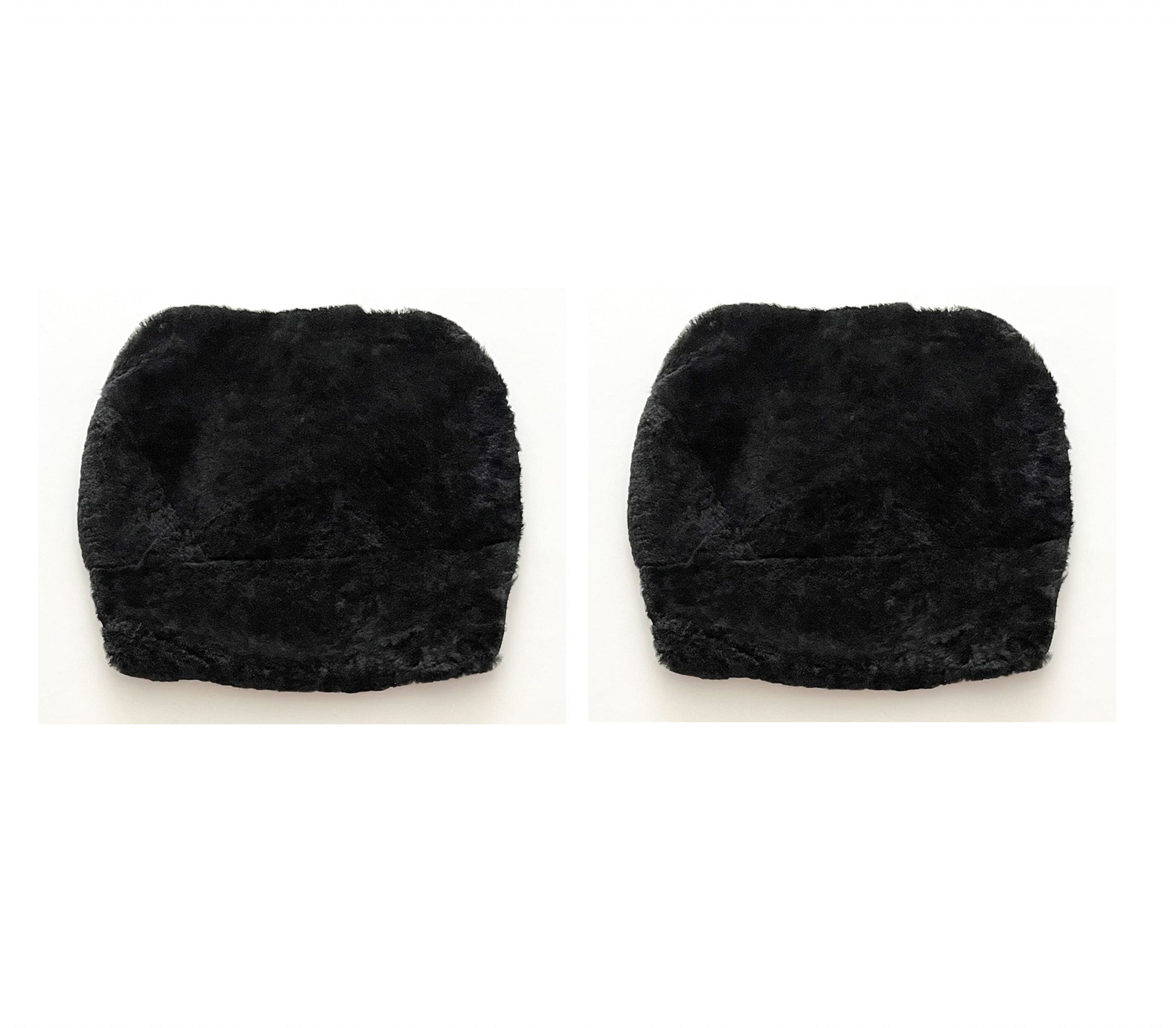 Sheepskin Van Seat Covers Set (1+2) Bottle Green – Natural Fur Universal Fit