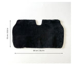 Sheepskin Van Seat Covers (1+2) Black – Natural Fur Universal Fit