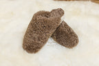 Women's Sheepskin Slippers LANA (Double-Sided Curly Sheepskin)