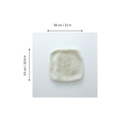 White Sheepskin Front Seat Covers – 100% Natural Universal Fit
