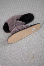 Sheepskin Fur Slippers – Soft Natural Wool Home Shoes (Sizes 36–41)